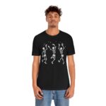 Halloween Party Dancing Skeleton Shirt Skeletons Happy Halloween Tshirt T-shirt Oversized Tee Shirt Comfortable Tee Halloween Shirt Tee - Image 6