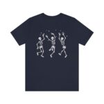 Halloween Party Dancing Skeleton Shirt Skeletons Happy Halloween Tshirt T-shirt Oversized Tee Shirt Comfortable Tee Halloween Shirt Tee - Image 7