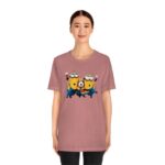 Evil Minion Shirt, Minions Shirt, Minion Shirt, Birthday gift for Kids, Minions Fighting, Minion Lover Shirt, Minion Rise of gru - Image 5