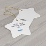 Feathers appear when loved ones are near, memorial ceramic, loss ceramic, loved ones memorial, feathers, - Image 4