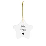 18th Birthday ornament. 18th keepsake, 18th ceramic, 18th Birthday - Image 7