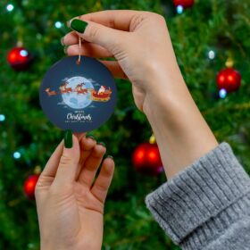 Personalized Family Christmas Lights Ornament – Keepsake