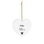 18th Birthday ornament. 18th keepsake, 18th ceramic, 18th Birthday - Image 4