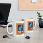 Oldi Male or Female Pun Novelty Mug - Gift for Him or Her - Funny Old Person Pensioner Cup, Aldi, Old, Age, Cheeky, Special, Unique - Image 2