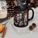 Friends Mug, Halloween Friends Mug, Horror Friends Mug, Gift for halloween, Halloween Mug Scary Mug Gift - Image 2