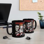 Friends Mug, Halloween Friends Mug, Horror Friends Mug, Gift for halloween, Halloween Mug Scary Mug Gift - Image 3
