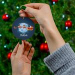 Christmas Ornament, 2022 Christmas Ornament, Family Christmas Ornament, Kids 2022 Christmas Ornament, Family Keepsake Gift, Christmas Lights - Image 4