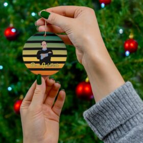 Be A Goldfish Ornament, Ted Lasso Christmas Ornament