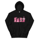 Breast Cancer Awareness Hoodie, Breast Cancer Hoodie, Sweatshirt, Breast Cancer Pink Hoodie, Halloween Theme Hoodie - Image 2