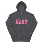 Breast Cancer Awareness Hoodie, Breast Cancer Hoodie, Sweatshirt, Breast Cancer Pink Hoodie, Halloween Theme Hoodie - Image 5
