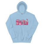 Breast Cancer Awareness Hoodie, Breast Cancer Hoodie, Sweatshirt, Breast Cancer Pink Hoodie, Halloween Theme Hoodie - Image 6