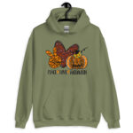 Peace Love Halloween Hoodie, Peace and love hoodie, Halloween Peace Love pumpkin hoodie - Image 3