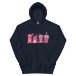 Breast Cancer Awareness Hoodie, Breast Cancer Hoodie, Sweatshirt, Breast Cancer Pink Hoodie, Halloween Theme Hoodie - Image 3