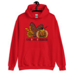 Peace Love Halloween Hoodie, Peace and love hoodie, Halloween Peace Love pumpkin hoodie - Image 2
