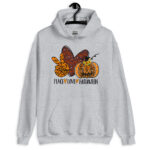 Peace Love Halloween Hoodie, Peace and love hoodie, Halloween Peace Love pumpkin hoodie - Image 4
