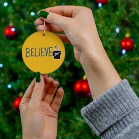 Ted Lasso Believe Ornament For Christmas Gifts