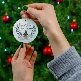 Personalized New Home Christmas Ornament