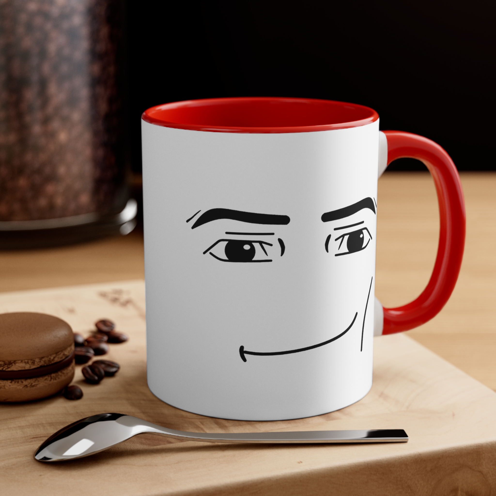 Roblox Man Face Mug 
