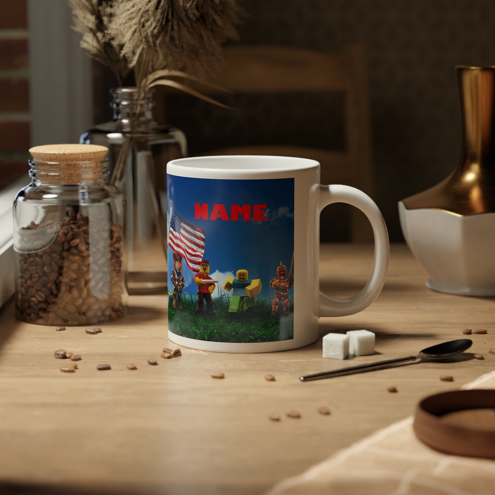 Get your morning started with the Roblox Man Face Cup - BigBuckle - Shop  the Best Selection of Fun and Quirky Gifts