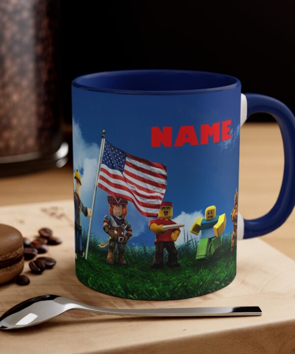 Personalized Roblox Mug, Roblox man face mug