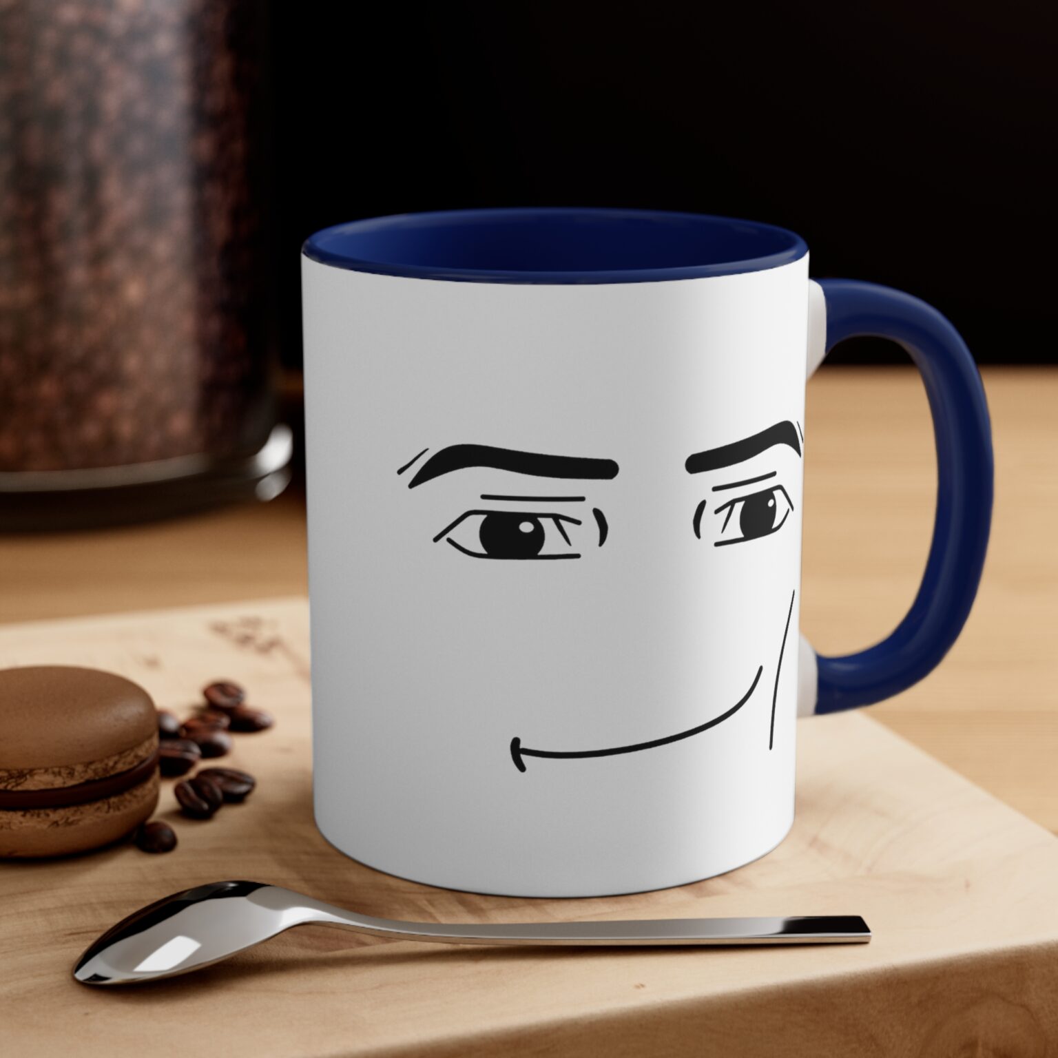 Personalized Roblox Mug, Roblox man face Mug, Gamer Ornament, Gift for gamers