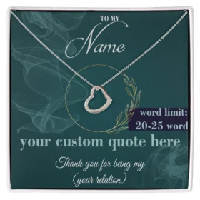 Customized Necklace Design Gifts for Valentines Day for Her, Personalized Gift Ideas For Him