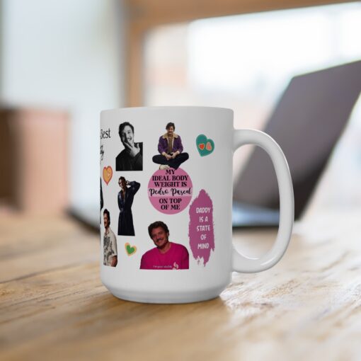 Pedro Pascal Mug, Daddy Is A State Of Mind, World's Best Daddy Gift, Pedro Pascal Game Of Thrones, The Last Of Us Left Behind Quotes