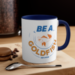 Ted Lasso Coffee Mug, Gifts for Ted Lasso Fans, Roy Kent Mug, Roy Kent Fuck Your Feelings, Roy Kent No, Goldfish Mug, Ted Lasso Gifts, he's here he's there, don't you dare settle for fine